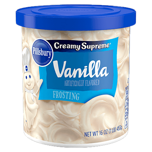 Pillsbury Creamy Supreme Vanilla Frosting 453g