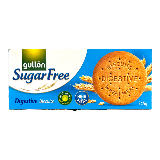Gullon Sugar Free Digestive Biscuits 245g [Spain]