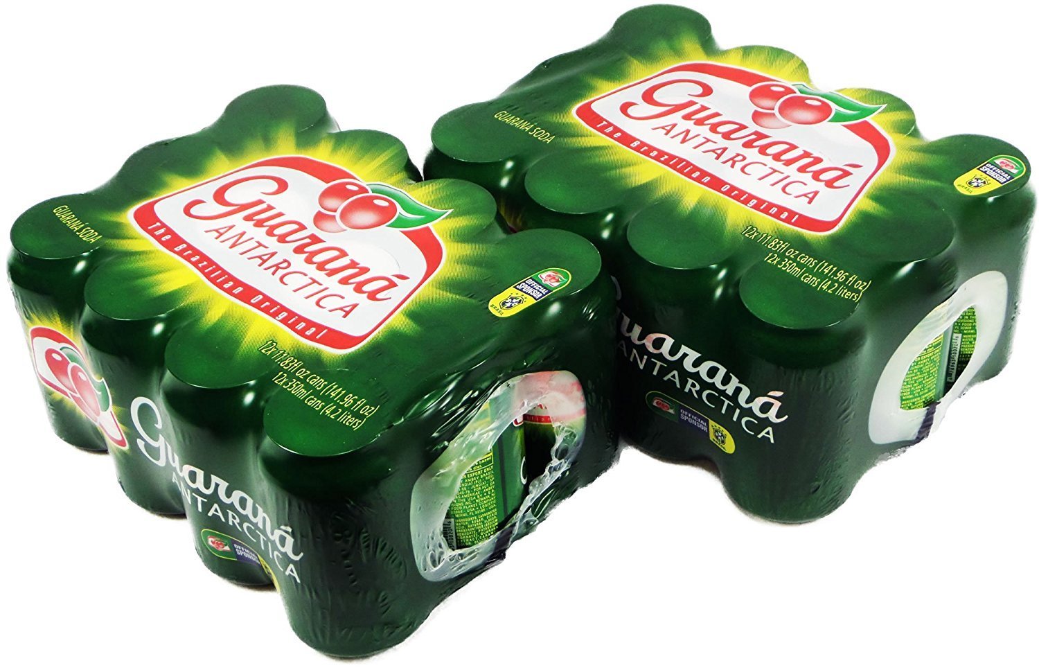 Guarana Antarctica Original Soda 350ml (Pack of 24)
