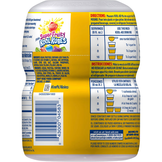 Kool-Aid Peach Mango Soft Drink Mix 538g
