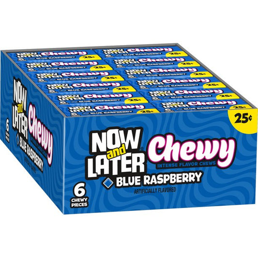 Now and Later Blue Raspberry Chewy 26g