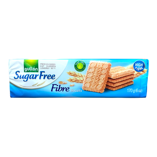 Gullon Sugar Free Fibre Biscuits 170g [Spain]