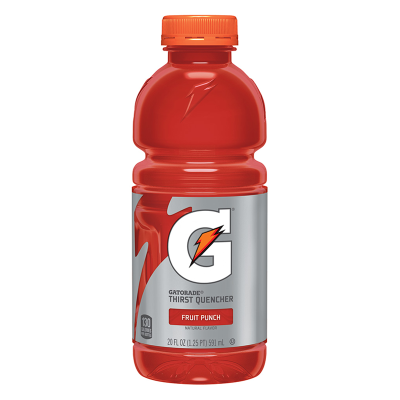 Gatorade Fruit Punch Sports Drink 591ml (Pack of 6)