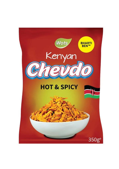 Bharti Ben Kenyan Hot & Spicy Chevdo 350g [Kenyan]