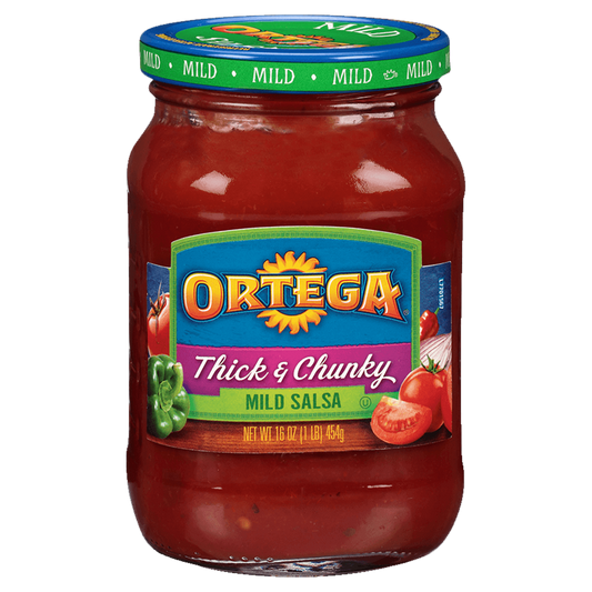 Ortega Thick & Chunky Mild Salsa Sauce 454g